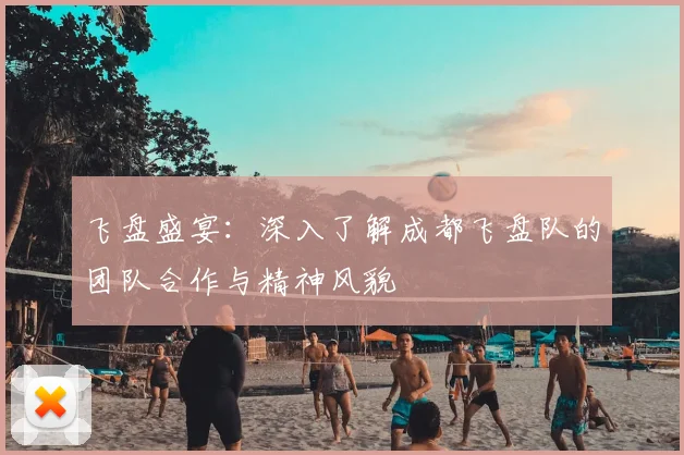 飞盘盛宴：深入了解成都飞盘队的团队合作与精神风貌